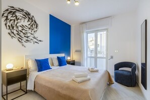 2 makuuhuonetta, silitysrauta/-lauta, Wi-Fi, vuodevaatteet