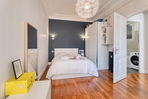 1 bedroom, iron/ironing board, free WiFi, bed sheets