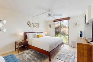 1 bedroom, iron/ironing board, internet, bed sheets