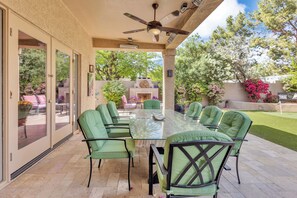 Restauration en plein air