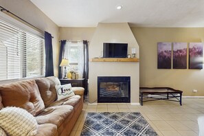 تلفزيون، مدفأة