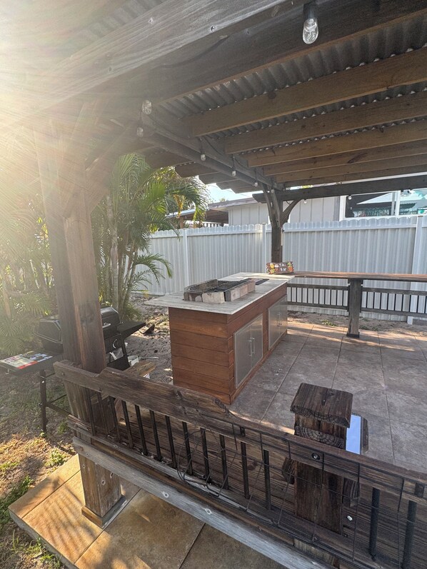 Restauration en plein air