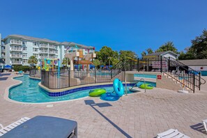 Children’s area - Marsh view condo with private balcony, pools, close to beach & golf (Pawleys Island)