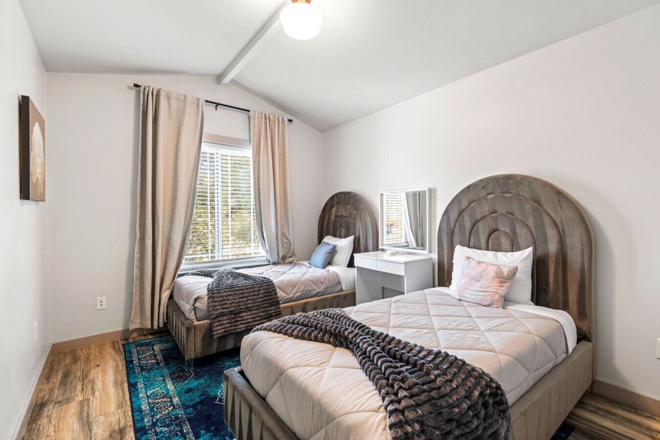 2 bedrooms, iron/ironing board, travel crib, WiFi