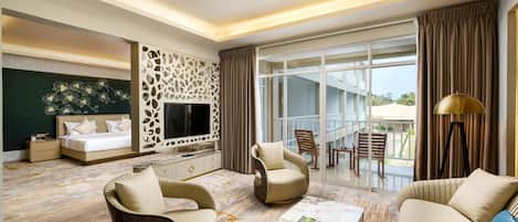 Luxury Suite, Balcony, Garden View | Garden view
