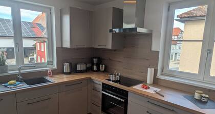 Stork's Nest vacation apartment Large vacation apartment with roof terrace for 1-6 people