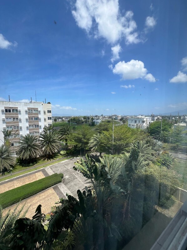 Uitzicht vanuit accommodatie