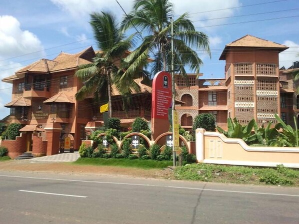 Façade de l’hébergement