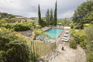 Pool - Villa Chianti | Luxury Pool, Jacuzzi Tub, Sauna and Chromoterapy (Greve in Chianti)