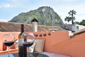 標準雙人房, 露台 | 遮光窗簾/窗簾、隔音、熨斗/熨衫板、免費 Wi-Fi