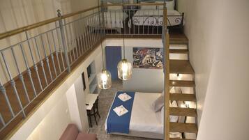 Family Studio, Courtyard View | Blackout curtains, soundproofing, iron/ironing board, free WiFi