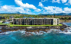 Exterior - Kuhio Shores Unit 114 Oceanfront 2 Bedroom 2 Bath (Poipu)