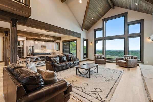 TV connectée, cheminée