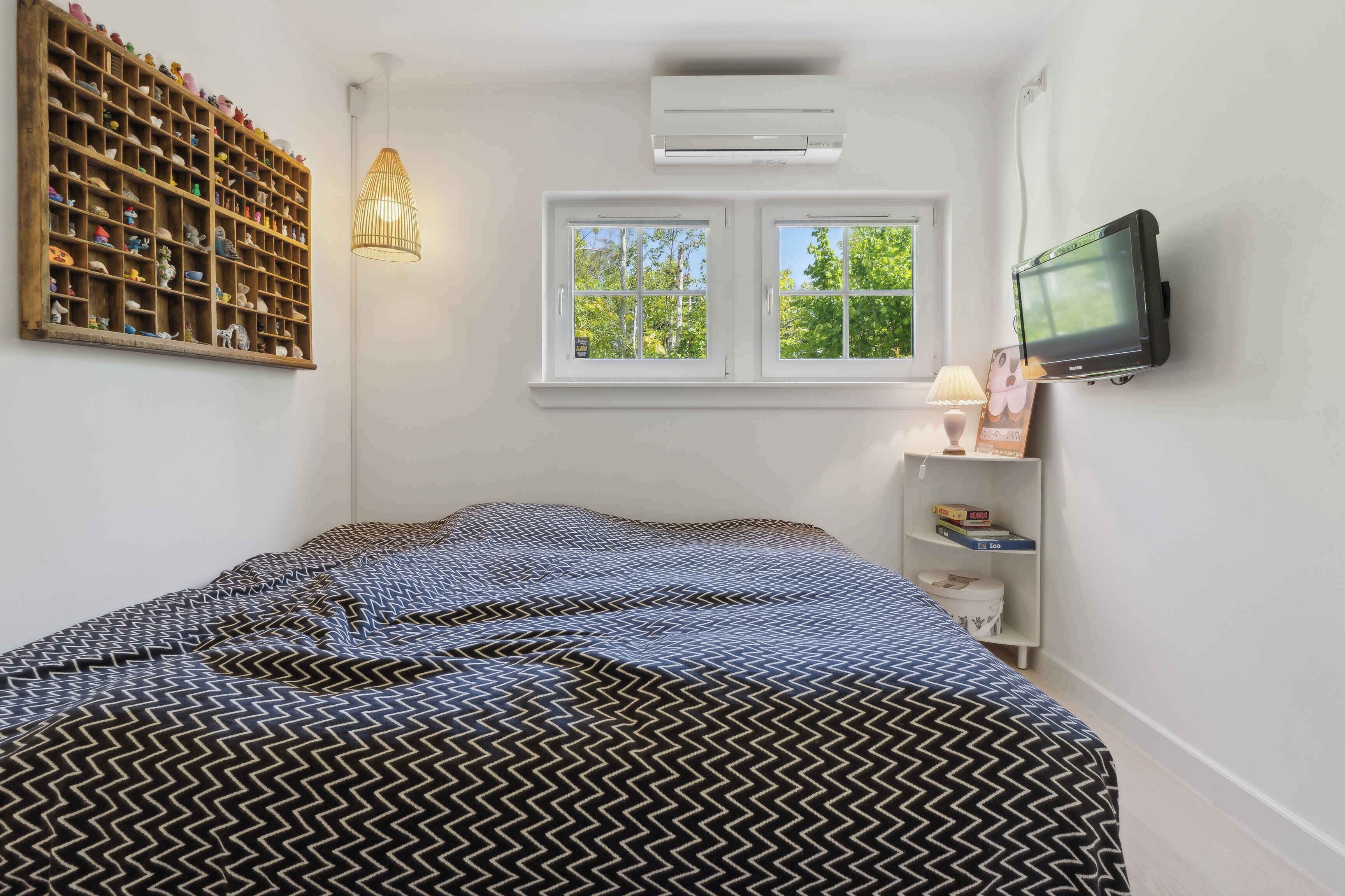 3 soverom, safe på rommet, strykejern/-brett og wi-fi (inkludert)