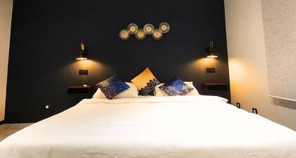 Luxury Stylish Comfort near Airport, Bus and Train