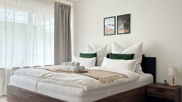 1 Schlafzimmer, kostenloses WLAN, Bettwäsche