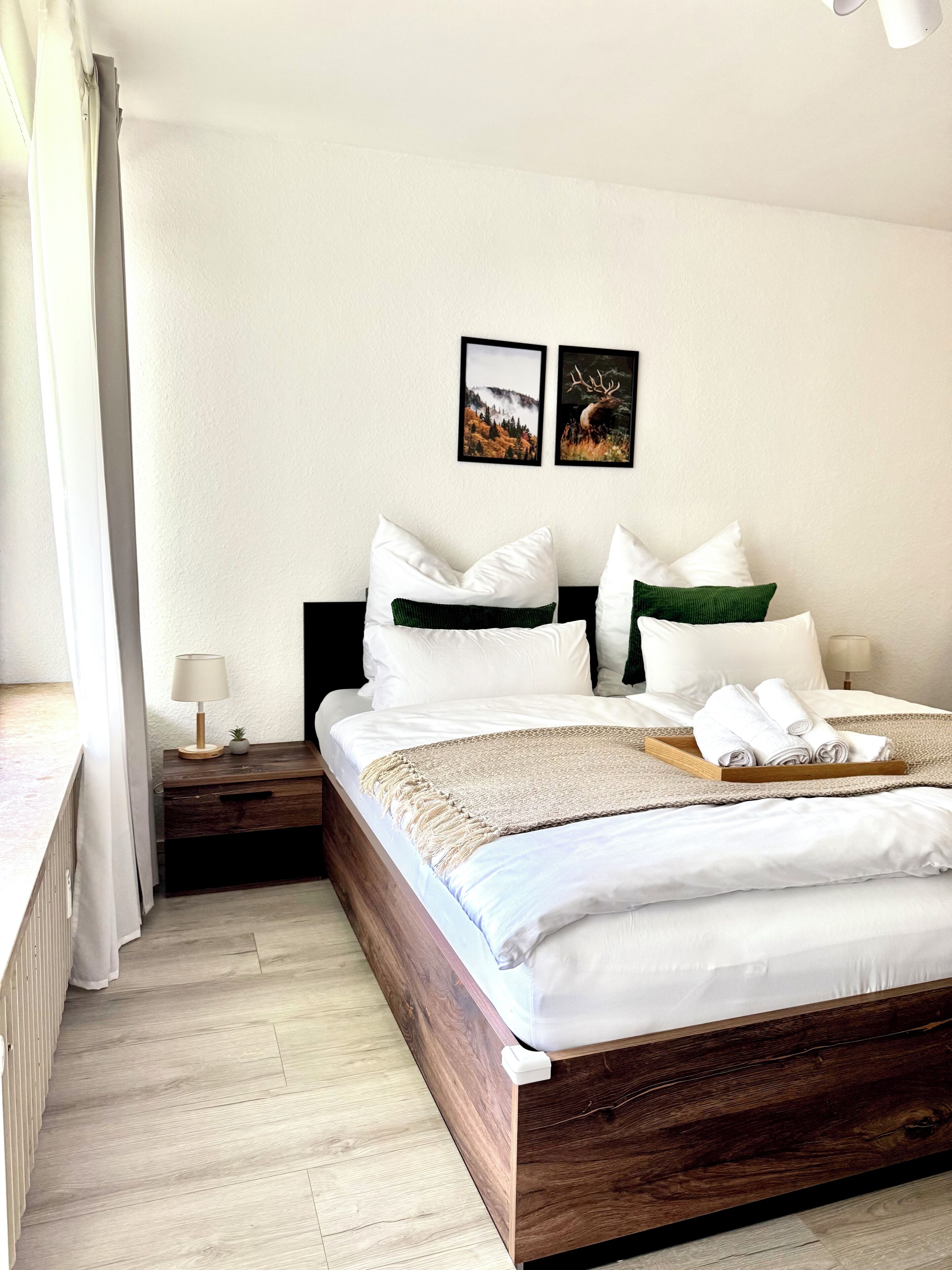 1 غرفة نوم وواي فاي مجانًا وملاءات أسرّة