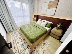 1 Schlafzimmer, Schreibtisch, Bügeleisen/Bügelbrett, WLAN