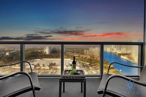 Interior - Amazing 2BR w/ Private Balcony + Views + Pool (Hallandale Beach)