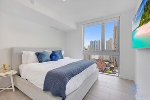 1 chambre, fer et planche à repasser, lit parapluie, Wi-Fi