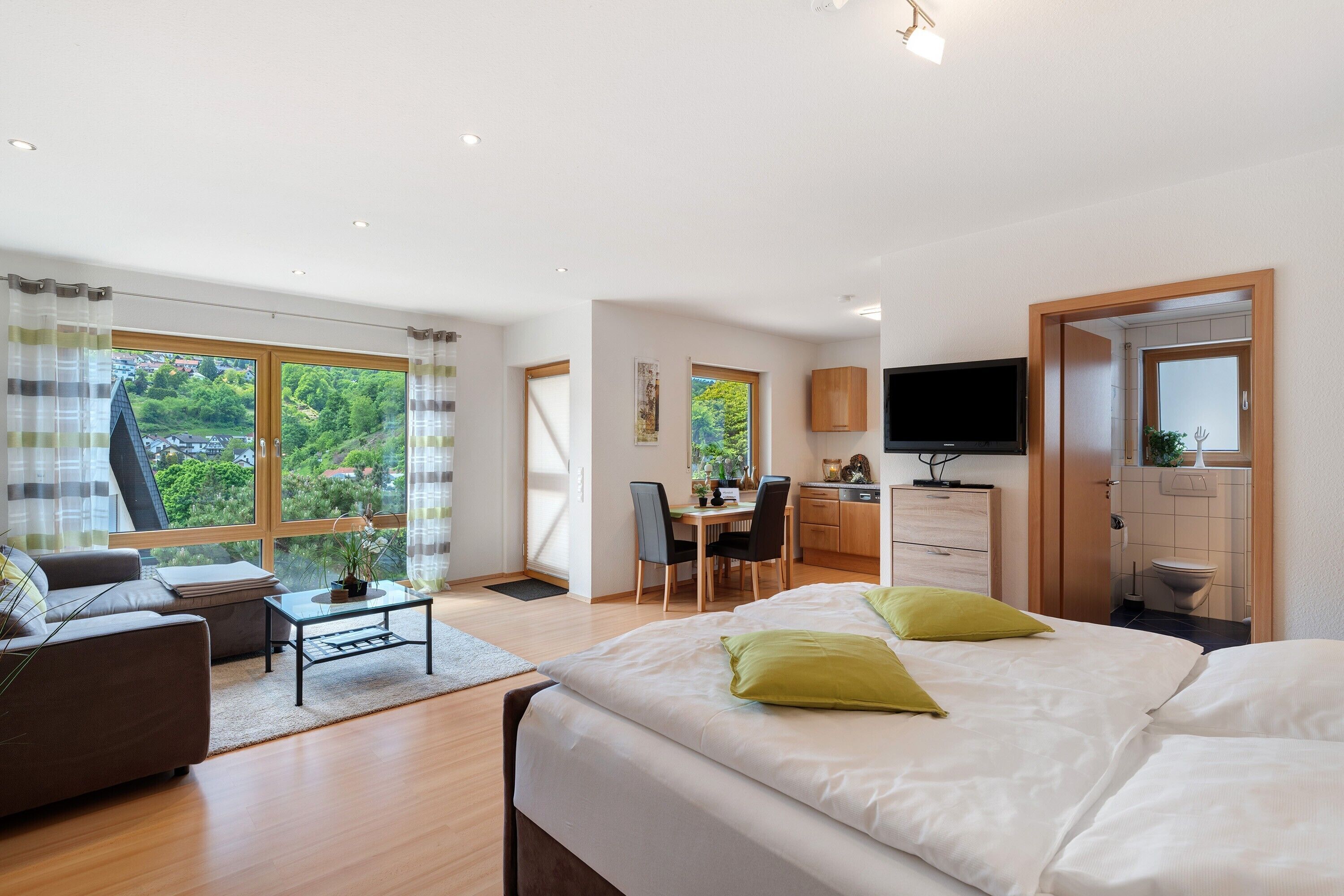 Gratis wifi, beddengoed