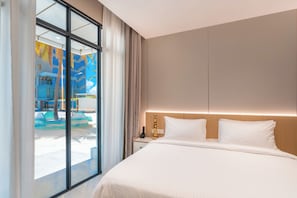 1 habitación, sábanas de algodón egipcio y ropa de cama de alta calidad
