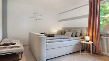 1 Schlafzimmer, kostenloses WLAN, Bettwäsche