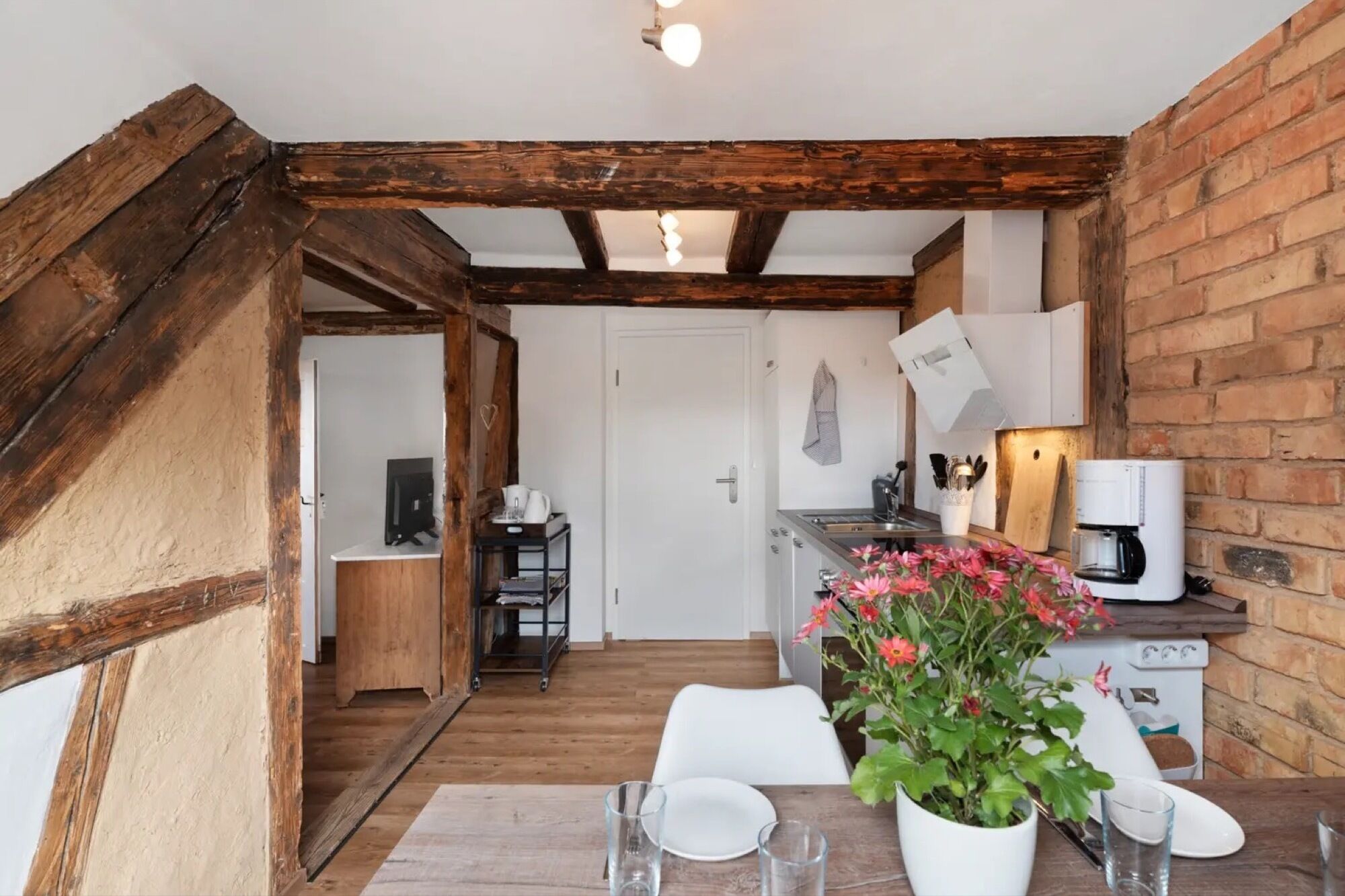 Kühlschrank, Ofen, Herdplatte, Geschirrspüler