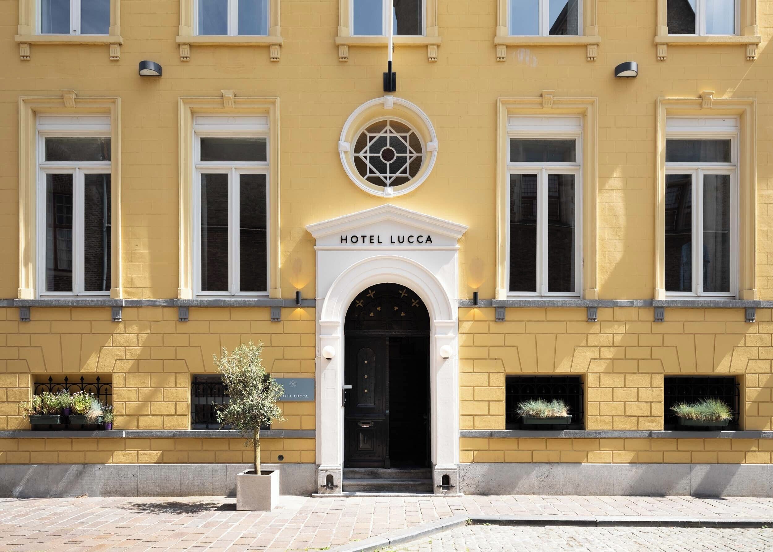 Façade de l’hébergement