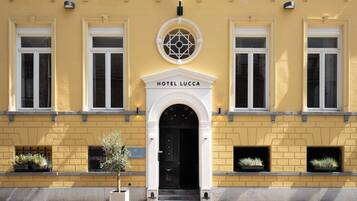 Façade de lâhĂ©bergement