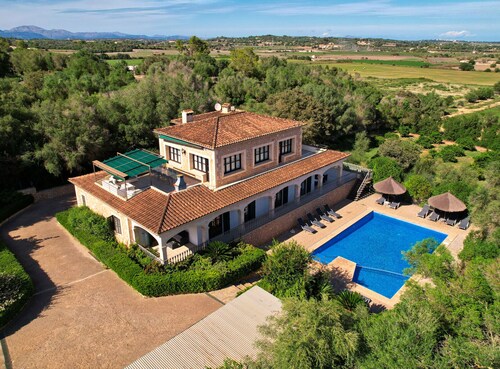 Pleta - Rustic villa in Petra with private pool and beautiful views