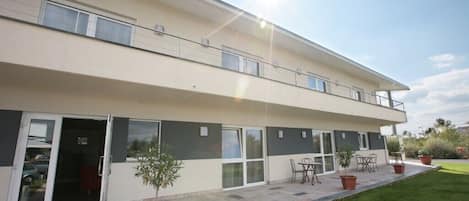 Fassade der Unterkunft