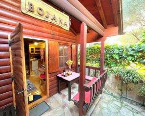 Family Apartment, Balcony, Garden View | Front of property - Eco Houses Drvljanik Buljarica (Petrovac)