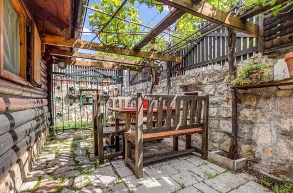Family Apartment, Balcony, Garden View | Terrace/patio