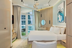Studio, balcon, vue ville | Wi-Fi gratuit