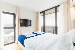 Appartement Familial, vue mer | Coin séjour