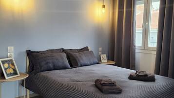 1 間睡房、熨斗/熨衫板、Wi-Fi、床單