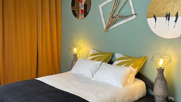 1 chambre, bureau, fer et planche Ă  repasser, Wi-Fi