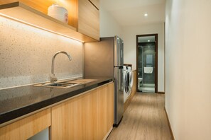 Deluxe Apartment | Private kitchenette | Fridge - Hanoi Bliss Nam Ngu (Hanoi)