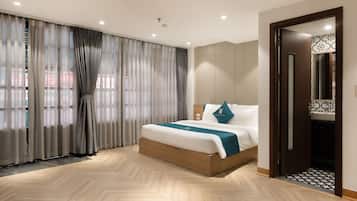 Doppia Superior | 1 camera, biancheria da letto di alta qualitร , una scrivania