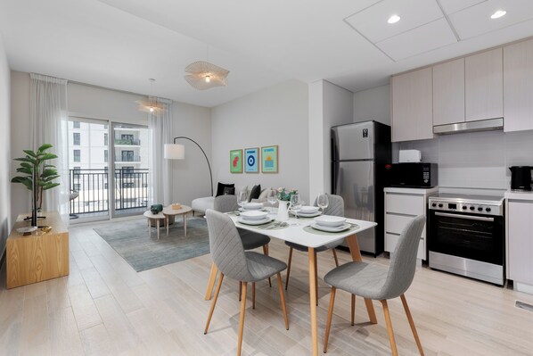 Exclusive Apartment, 1 Bedroom, Balcony | Living area