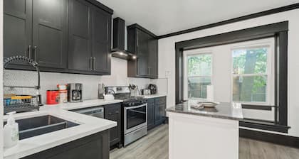 Plaza District 6BR | 5 Mins to OKC State Fair | Foosball, Dining, Parking #15