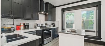 Plaza District 6BR | 5 Mins to OKC State Fair | Foosball, Dining, Parking #15