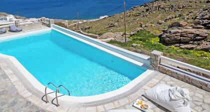 Villa BiancaRosa with amazing views of little Venice & Mykonos Windmills