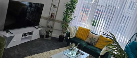 Apartment, 1 Schlafzimmer, Stadtblick | Wohnzimmer