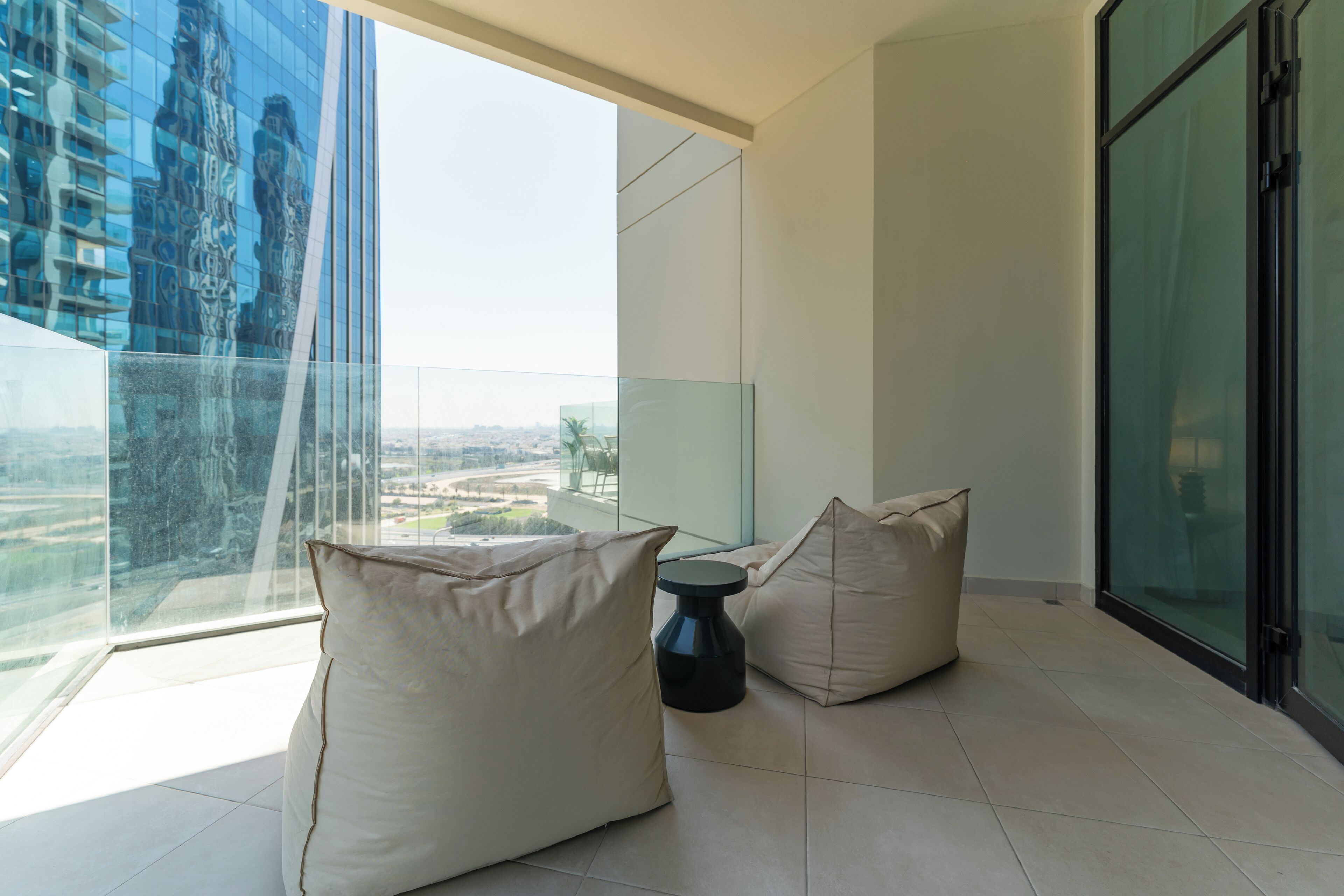 Apartament, balcó, vistes a la ciutat | Balcó