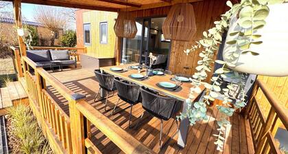 Hygge aan Zee, *Exklusives Chalet* Familienfreundlich im Zentrum von Renesse NEU