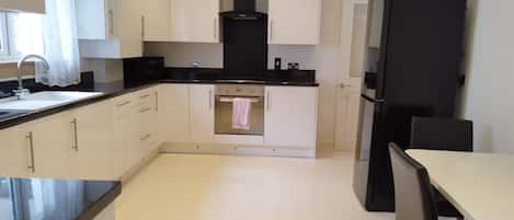 Microwave, oven, dishwasher, toaster