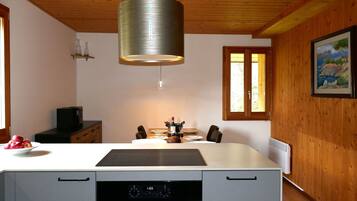 Microwave, oven, dishwasher, highchair