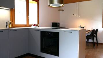 Microwave, oven, dishwasher, highchair